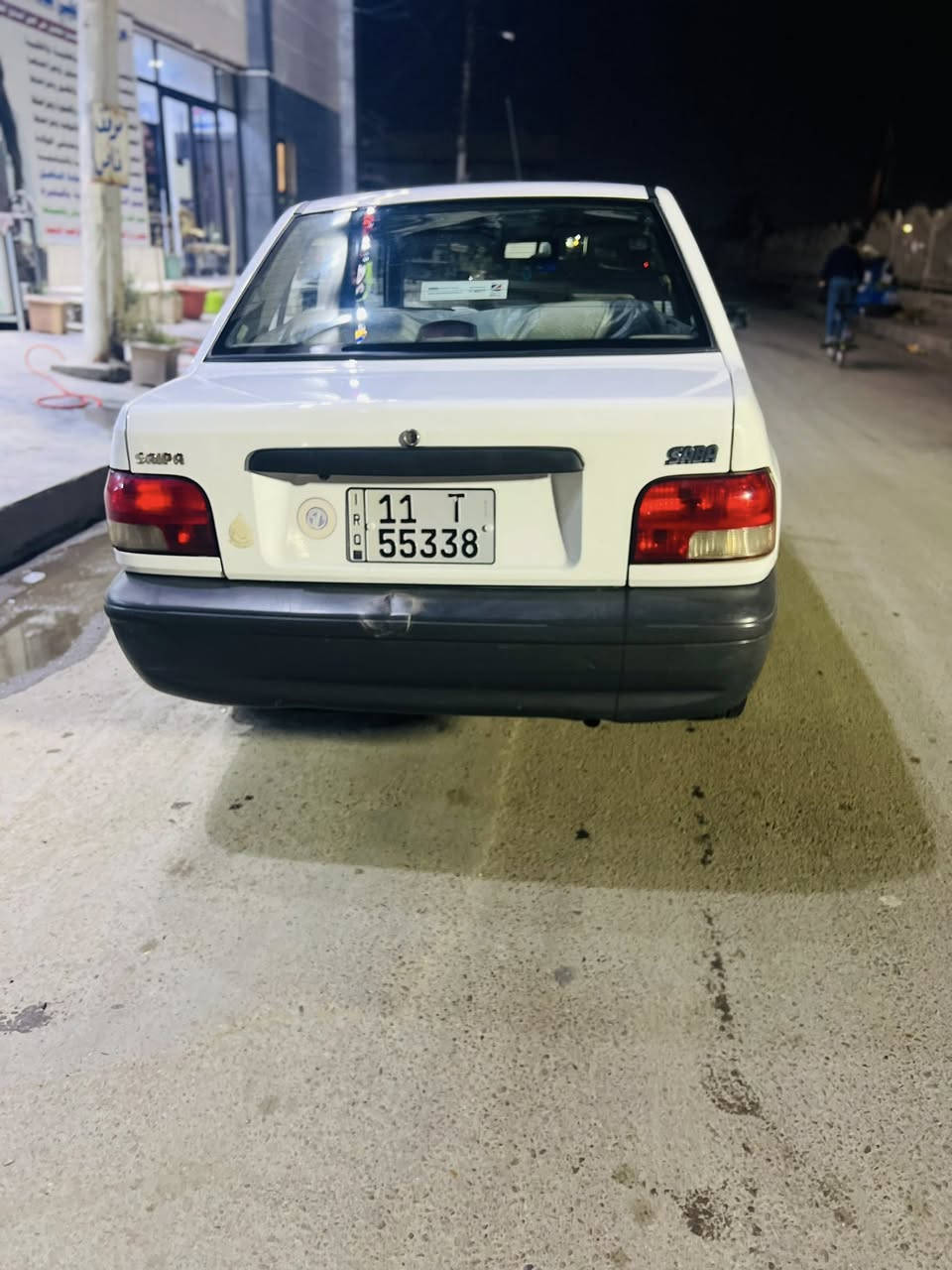 السلام عليكم سايبا. 2018سياره جديده تخم تاير جديد صدر قبل شهر بدلته سياره خيرمن الله ماناقصها شي  بيها الجاملغ الامامي جهت السايق زلغه ابو تكتك وصبغته وصورته موجوده بدون ضرر فقط صبغ السعر 53وبيها مجال 
مكان سياره مدينه الصدر الحبيبيه اتصال  ***********
