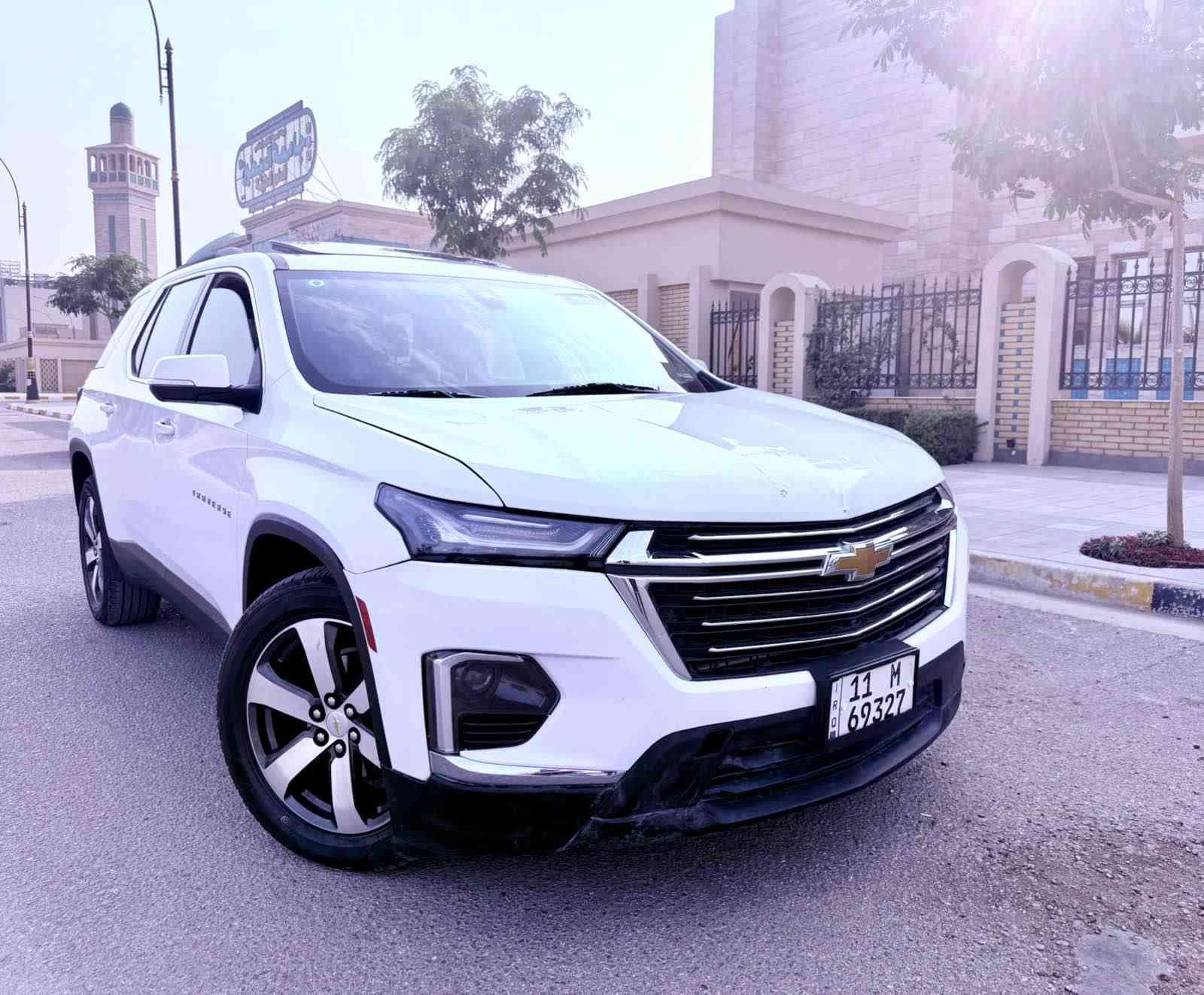 🚗 للبيع: وحش الطرقات (شوفرليت ترافرس - LT 2022) - نظافة وفول مواصفات 🚗
• الموديل: 2022 🆕
• الفئة: LT (فول مواصفات) ✨
• المحرك: 3.6 
• الممشى: 97 ألف كم فقط 🛣️
💎 
• السقف: فتحتين سقف (بانوراما) ☀️
• الداخلية: كشنات جلد، نظام (منفصل ملكي) لراحة مفوله 🛋️👑
• شاشة تدعم كار بلاي (CarPlay) 📲
• المناخ: تدفئة وتبريد (السيارة جاهزة للأخير ومفحوصة) ❄️🔥
• الإضافات: قاصة، كاميرا خلفية، حساسات أمامية وخلفية 🛡️📸
✅ 
• الحادث: (قبق جنطة + بنيد) وبداخل العراق صار بيها (جاملغ أيسر فقط) 🛠️
• الكفالة: كير ومكينة بشرط الكفالة والفحص ⚙️💯
• السيارة باسمي، والتحويل ثاني يوم مباشرة 📝🤝
💰 السعر والموقع:
• السعر المطلوب: 242 ورقة (شدتين واثنين وأربعين) 💵
• الموقع: البصرة 📍
📞 للتواصل والاستفسار:
اتصال أو واتساب على الرقم:
*********** 📱
"السيارة جاهزة من كلشي، تدك سلف وتوكل على الله.. تاخذها وأنت مرتاح!" 🙏✨ ابو الخصيب, البصرة
