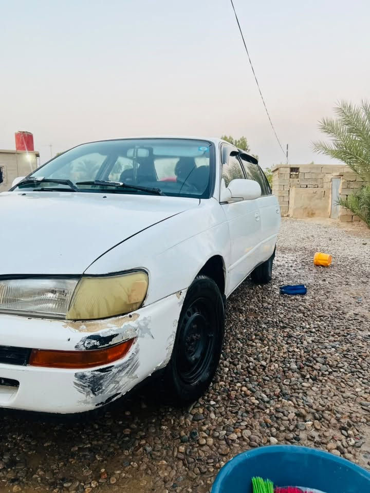 السلام عليكم للبيع للبيع نقد فقط 

كورله موديل 93 
 كير 
محرك بشرط 
دوشمه جديده
سنويه جديده ل2030 
كابون بانزين بيها 
تايرات جديده  
سياره نضيفه ومال جناي  
مكان سيارا الحويجه  قرى الحلوات

الاستفسار ع رقم موبايل ***********

