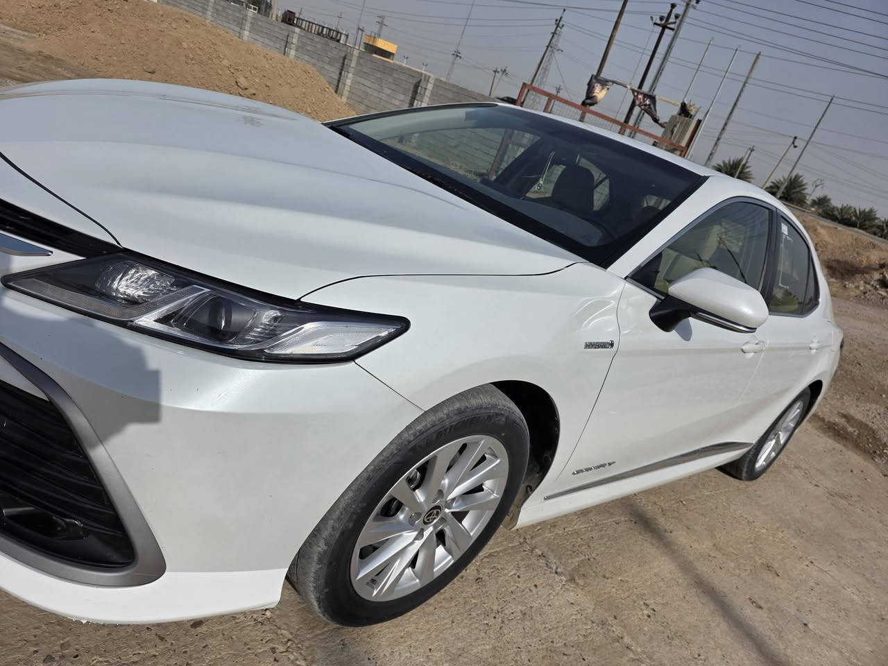 كامري هايبرد 2024 ماشية 80الف مكفولة من الدعامية لدعامية وكالة للستفسار ***********  السعر 235$ ورقة و بيها مجال
