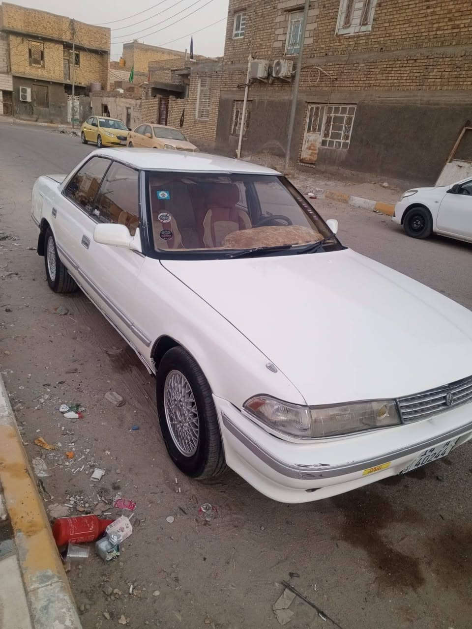 سلام عليكم مارك للبيع موديل 91سيارة مكينه وكير وحداديه كله جدد كهربائيات كله شغاله تحويل ثاني يوم هزه ل 27 سنويه ل 31 رقم انكليزي السعر 39 بيه مجال حك الجيه العنوان ناصريه مركز رقم الهاتف ***********
