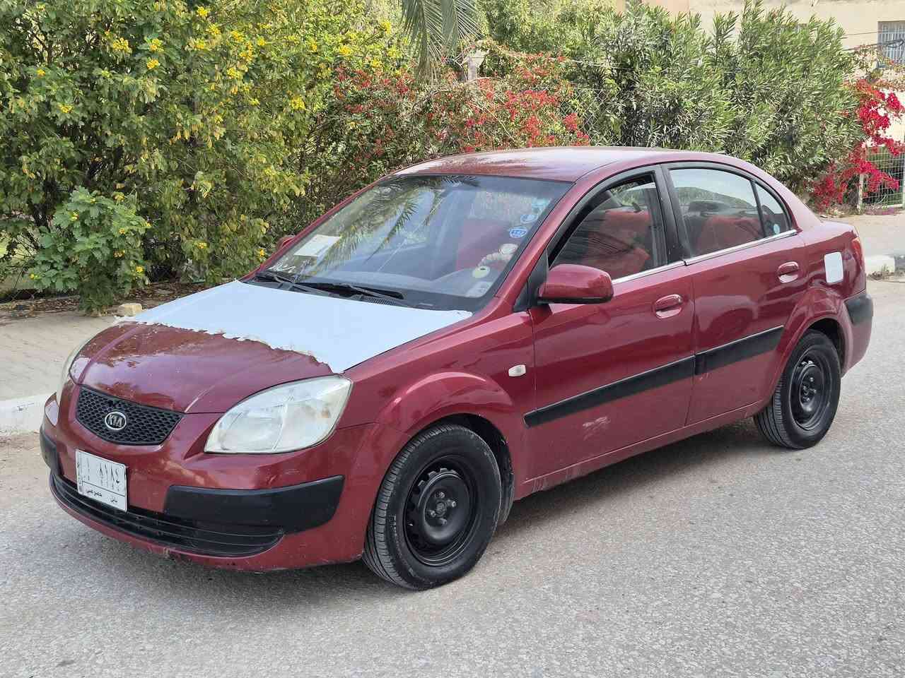 السلام عليكم سيارة 🚗 كيا ريو موديل2006 لون احمر ماروني السيارة مصبوغ حزام بدون ضربة قوية رقم بابل السيارة محركهة1600 ... محرك وكير مكفولات حدادية فول السيارة ماعايزة كلشي للبيع السعر65 وبيها مجال قليل للشراي للاستفسار ***********

