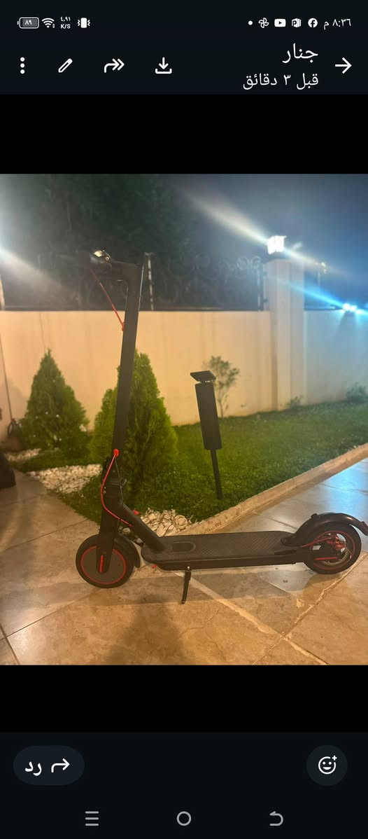 سكوتر كهربائي جديد وبحاله جيده بدون عيب هو والشاحنه موجوده كركوك, العراق


**إذا كنت صاحب هذا الإعلان وتريد حذفه لأي سبب، رجاءا أرسل رسالة إلى الدعم الفني**