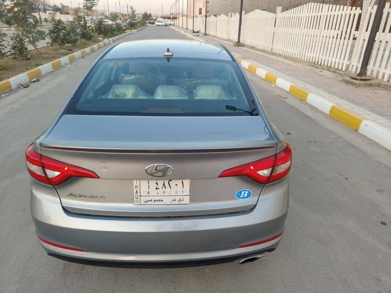 سلام عليكم ورحمت الله وبركاتة هونداي سوناته موديل 2015 رقم ذي قار حره تحويل ثاني يوم سنويه جديده وارد امريكي مكفوله من تبديل بس مقدمت بنيد صبغ موصفات ويل كب تحكم مكينه 2400 بلاجكتورات عنوان ناصريه السعر 123 وبيها مجال بسيط للاتصال ***********
