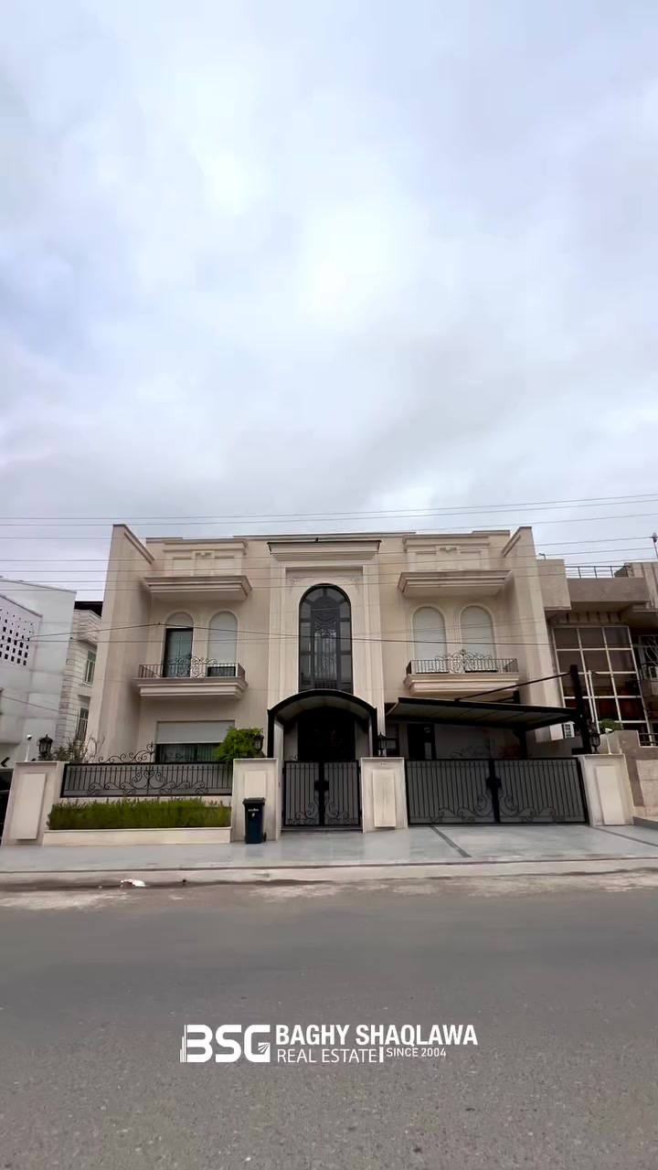 🏠 خانوو بۆ فرۆشتن لە گەرەکی دۆلاراوە
- بە رووبەری 375م2
- 7 ژووری نووستن 
-5 نوم سويت
-مطبخ و مطبخ عمل
-ژوورى ميوان 
- ژووری دانیشتن 
-لەسەر شەقامی 20م

✅ بۆ زانینی نرخ، کۆمێنت بکە و راستەوخۆ زانیارییەکانت پێدەگات
***—🔸—***—🔸—***
🏠 دار للبیع في حي دولاراوة
- بمساحة 375 م2 
- 7 غرف نوم 
- 5 سویت
-مطبخ و مطبخ عمل
- غرفة استقبال و صالة

✅ للحصول على معلومات عن سعر، اکتب تعليقاً وستصلك المعلومة الکاملة مباشرة
📞 محمد عبدالله : *********** 
واتسئاپ 👈  https://wa.me/+9647505209393 
——
#عقارات #باغی_شقلاوە #BSG #Baghyshaqlawa
