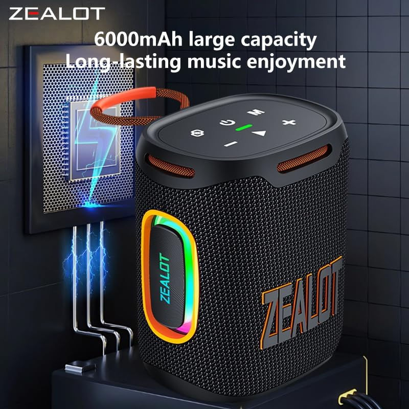 ZEALOT S122 25W Bluetooth Speaker
سماعة ZEALOT S122 بلوتوث محمولة بقدرة 25w ، بطارية 6000mAh، مقاومة للماء IPX6، مع صوت جهير قوي (Bass) وإضاءة RGB ملونة، تدعم الاتصال بالهاتف، وتقنية TWS 5.2

السعر : 45,000


**إذا كنت صاحب هذا الإعلان وتريد حذفه لأي سبب، رجاءا أرسل رسالة إلى الدعم الفني**
