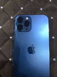 ،،آيفون 12برو ماكس ذاكره ٢٥٦ بطاريه ٧٧ مبدل بي شاشه اصليه والبصمه واكف...