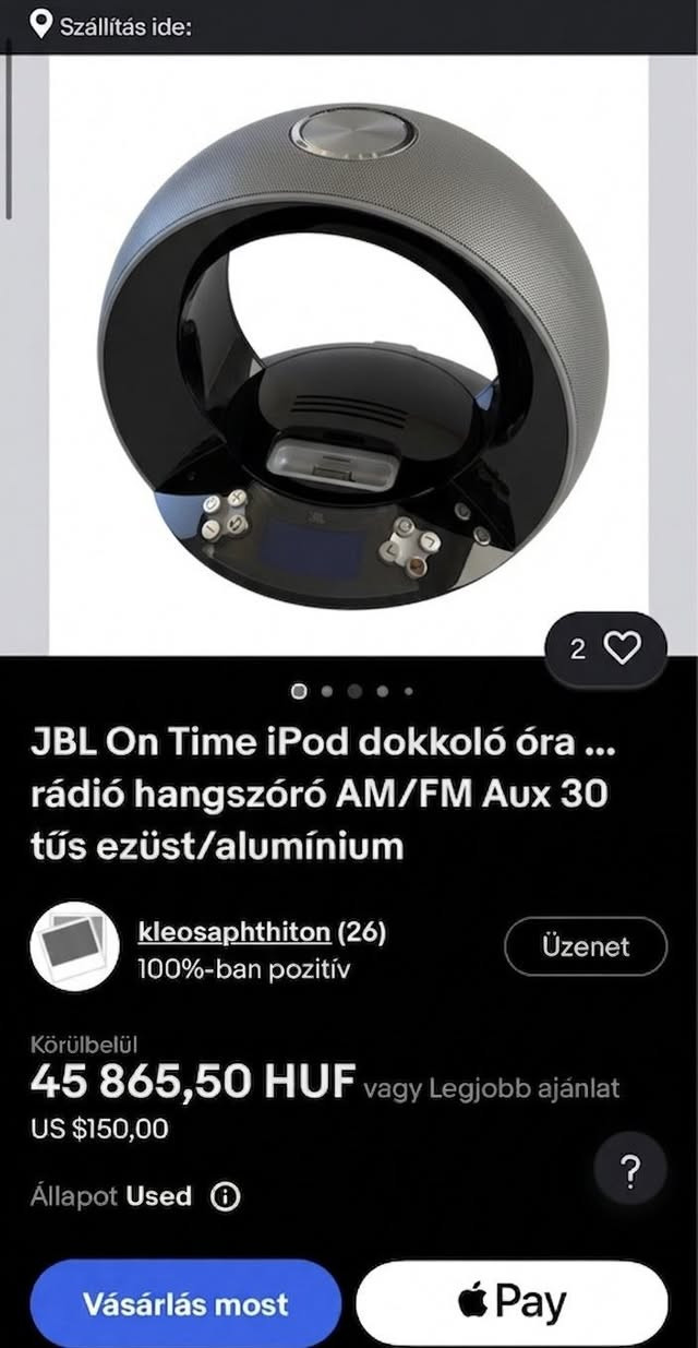 من رخصة الادمن سبيكر ماركة JBL بي شاشة تحكم وراديو و aux ومخرج out put كله شغال شكله تحفه لكن للأسف سماعاته مشكوكه يحتاجون تغيير ويحتاج شاحنه 12 فولت السعر 15 مع التوصيل


**إذا كنت صاحب هذا الإعلان وتريد حذفه لأي سبب، رجاءا أرسل رسالة إلى الدعم الفني**