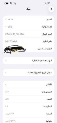 آيفون 13 برو ماكس • بطارية مبدلة • فيس ايدي شغال
