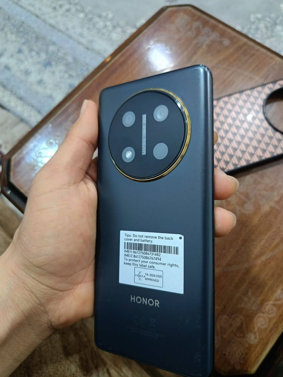 هونر اكس 9سي ذاكره 256را12+12بطاريه6600فول مواصفات يدعم الذكاء الاصطناعي استخدام قليل غرظه كامل ملحقاته وياه  شحن سريع
جهاز صار شهر من اخذته بل كارتون
الشراي يخابر ***********
