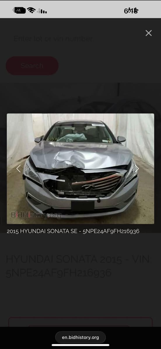 سوناتا2015  رقم بابل  

صبغ بنيد فقط مكينه 2400 

سياره جديده وجاهزه موصفات عاديه  

حادثه بسيط بدون دواخل بيع او مراوس حسب القناعه

***********
