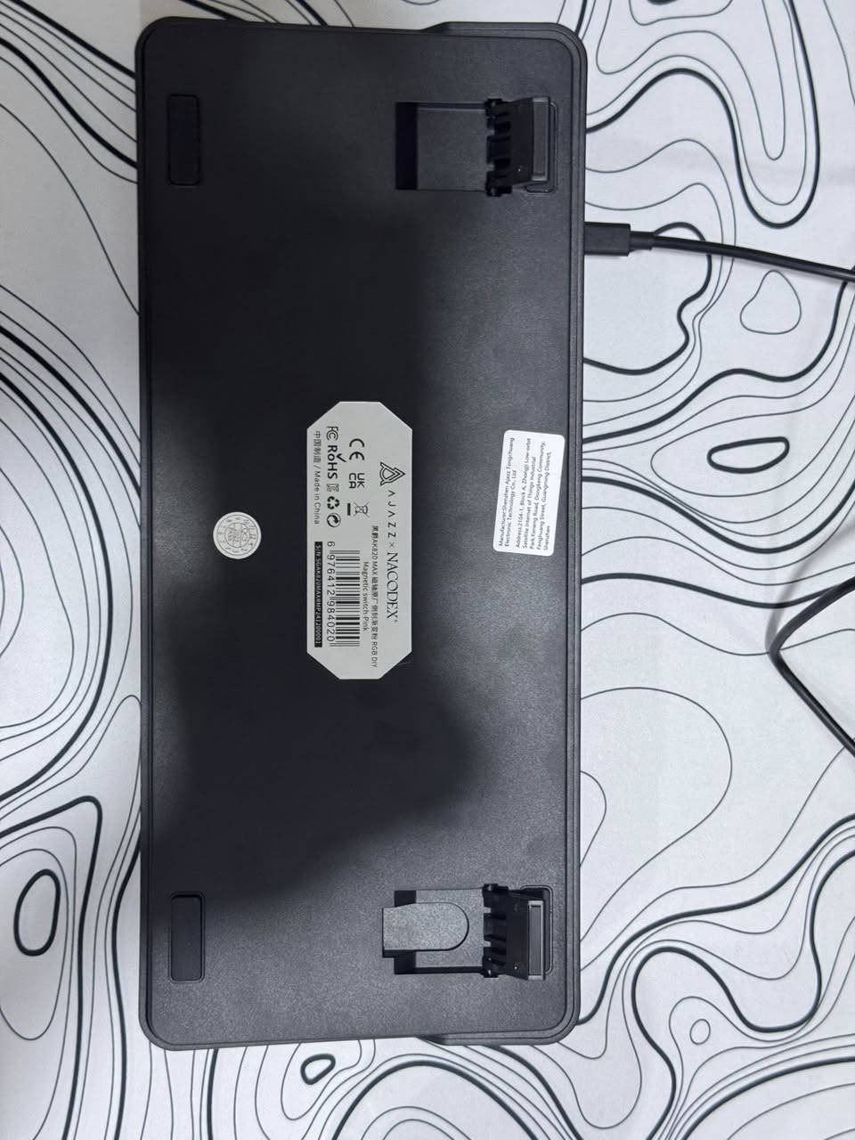 كيبورد ميكانيكي RGB جديد للبيع 🔥
 • نوع: كيبورد ميكانيكي (75%)
 • إضاءة: RGB متعددة الأوضاع 
 • اتصال:
✔ واير (USB-C)
✔ بلوتوث
 • بيه زر دايل للتحكم بالصوت 🎚️
 • حالة: نظيف جدًا استخدام خفيف
 • مناسب للألعاب والكتابة ويجي ويا القالعه مالته
Yellow switch سوتش اصفر 

📌 ملاحظة: ماكو دنجل (يشتغل واير أو بلوتوث عادي)

💰 السعر: (35وبي مجال)
📍 الموقع: (الحله)
📩 للتواصل خاص


**إذا كنت صاحب هذا الإعلان وتريد حذفه لأي سبب، رجاءا أرسل رسالة إلى الدعم الفني**