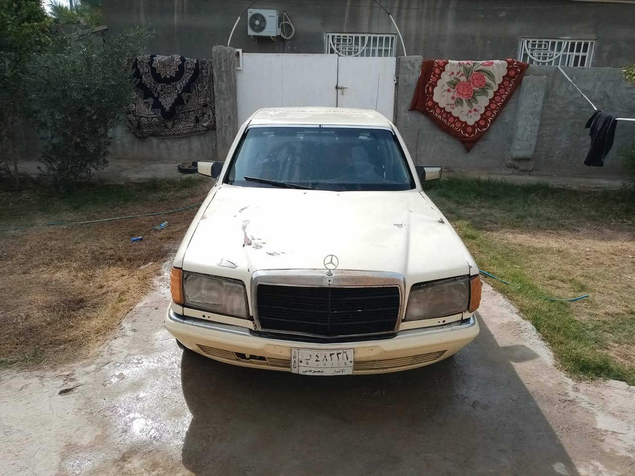 يا الله السلام عليكم من رخصه المدير والاعظاء سياره مرسيدس رئاسي موديل 86سياره خير من  الله تخم تاير حداديه باتري كهربايات كله جديد كير أو محرك بل جيس سنويه راعيها في كربلاء عدنه وكالة عامه مستمسكاته عندي بيها محرك مال بطه جيس مكاني كربلاء طوريج السعر 18او بيها مجال لطيبين *********** أو الاسيا ***********
