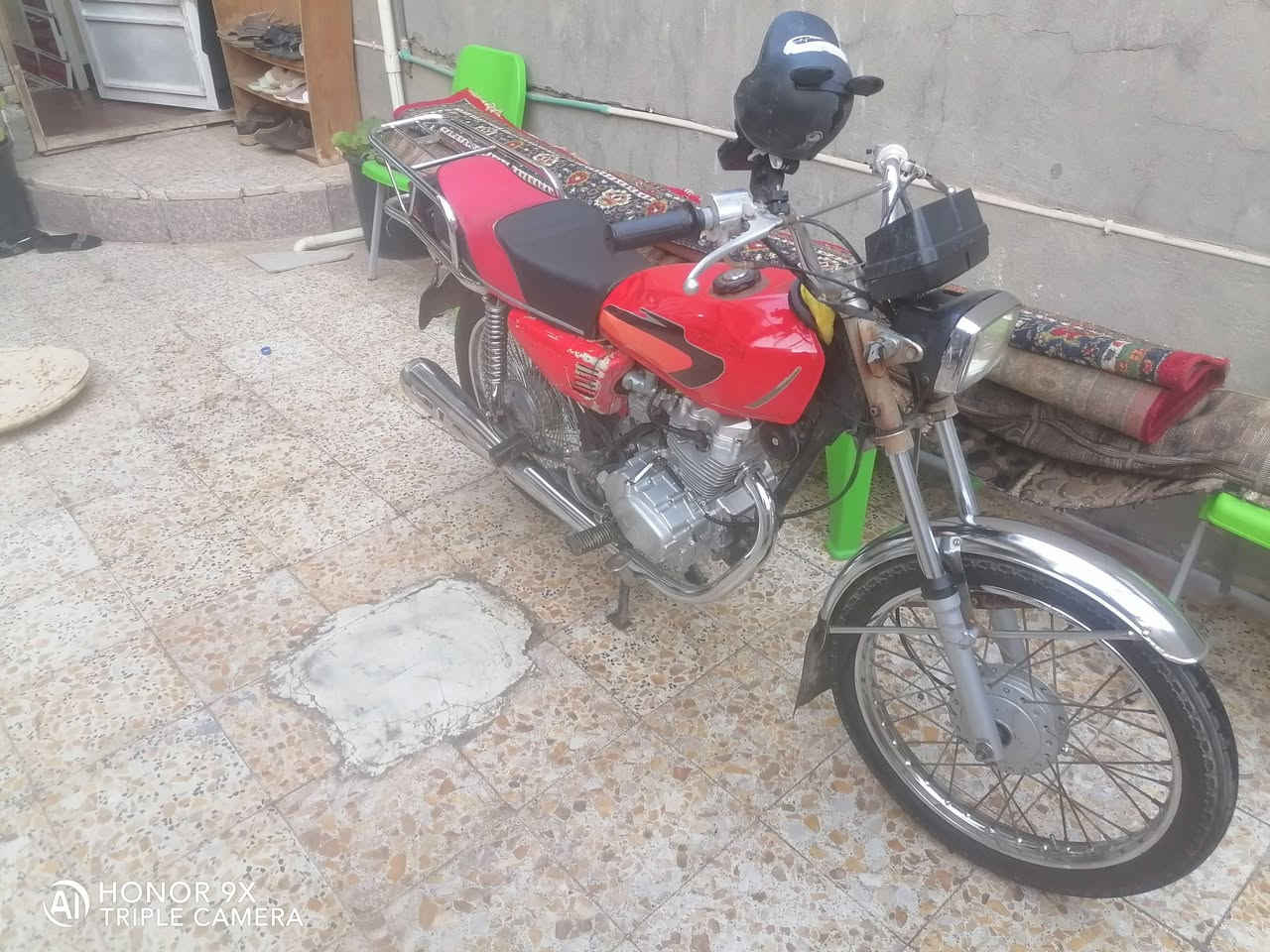 نامه موديل 23 محرك 25 صارله 4 اشهر نقص فقط جوزه سوج و تانكي شوي تعبان و إشارات + كهربائيات تشتغل كامله 
سعر 350 كربلاء حي العباس
دراجه كلك بدون أوراق 

***********
