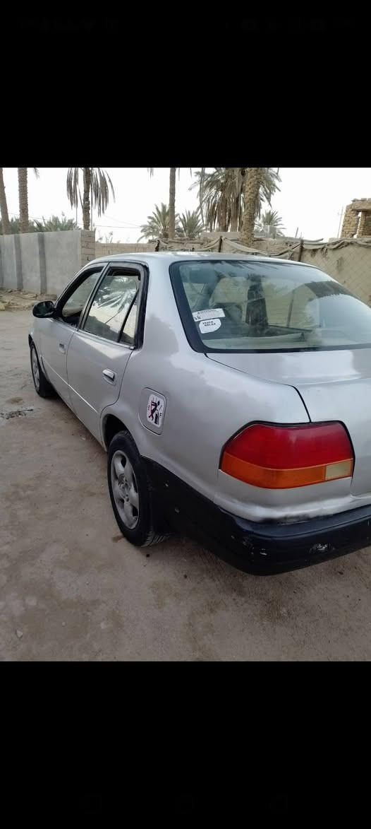 كورولا موديل 97 مصبوغة جمالية
محرك ناعم وحلو كير اوتو رقم ذي قار الماني سنوية منتهية 
بيه نقص ب كتاب الكمرك راعيه موجود ب الناصرية 
السعر 28 وبيه مجال..  السيارة عوزه ترتيبات بسيطة شغل وطلع ترايك وين ماتريد المكان سوق الشيوخ ***********
