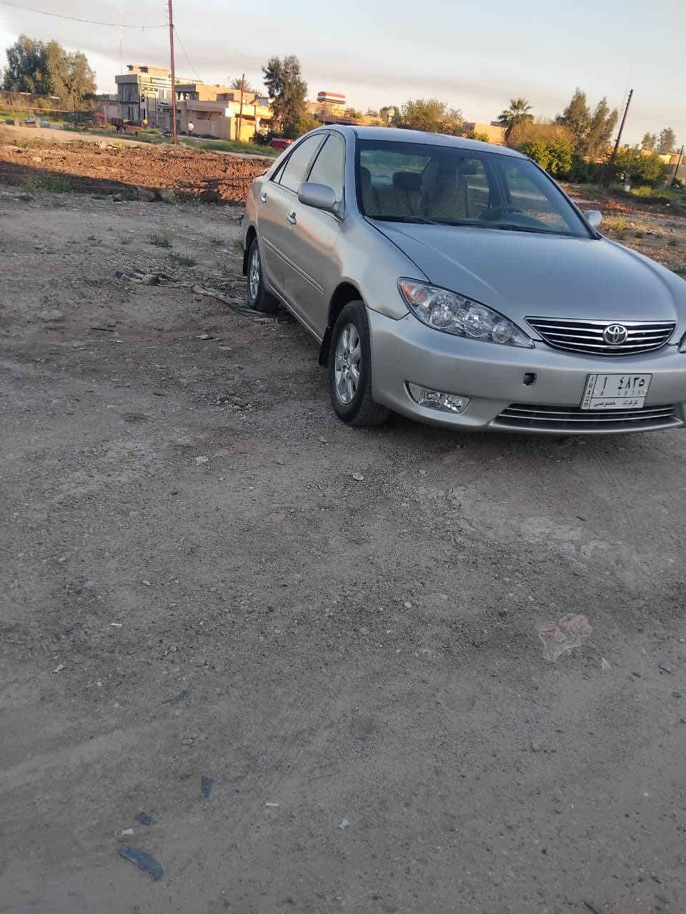 مكلف بالنشر.. كامري محرك ٦سلندر  موديل ٢٠٠٤ صبغ حزام بدون بدون دواخل ضرر جاملغ خلفي كير محرك صدر تبريد تخم تاير  جاهزه رقم كركوك تحويل مباشر سنوية الى ٢٠٢٨ مشروع وطني 
السعر ٧٥ وبية مجال مكان السيارة صلاح الدين ناحية الاسحاقي رقم صاحبة ‭٠٧٨١ ٤٧٦ ٣٨٤٢‬
