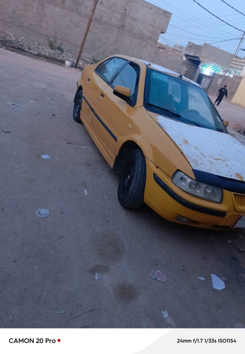 سمند للبيع مديل 2011 مكينه تبخر كير توه شاده بدون راعي سعر 16وبيه مجال البصره ابو  رقم ***********
