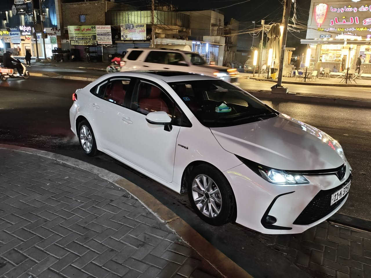 كورلا هايبرد صيني 2023 للبيع
سيارة مكفوة من الصيغ والبارد فقط شخط بالدعاميه موضح بالصورة 
ماشية 22 الف فقط قابل للزيادة 
كشنات جلد فتحة وباقي المواصفات 
رقم بغداد بأسمي 
السعر 147$
رقم الهاتف ***********
