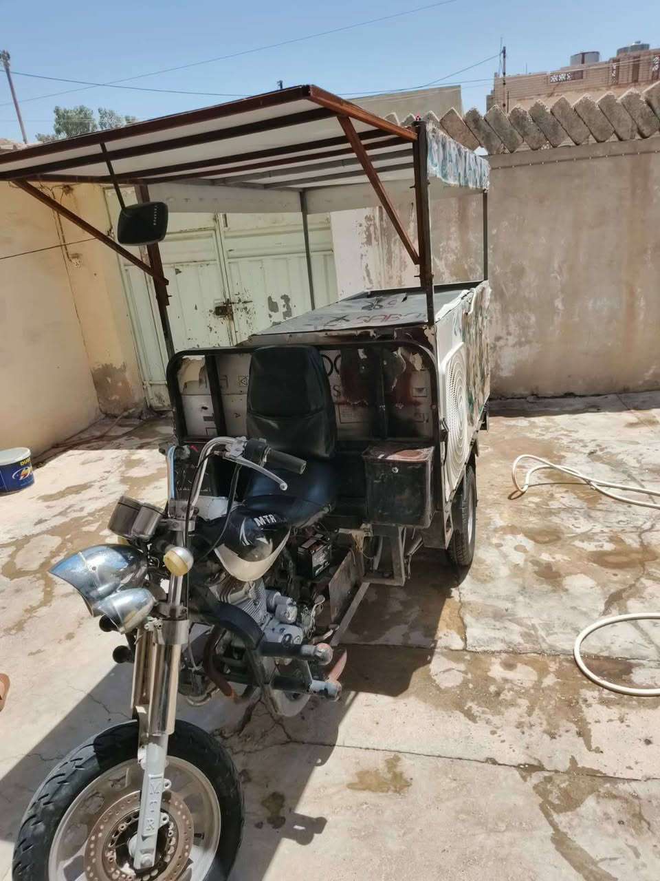 ***********
دراجه ناريه معا براد مال موته 
جاهز مكمل مال شغل شرط شغال كل شيء
