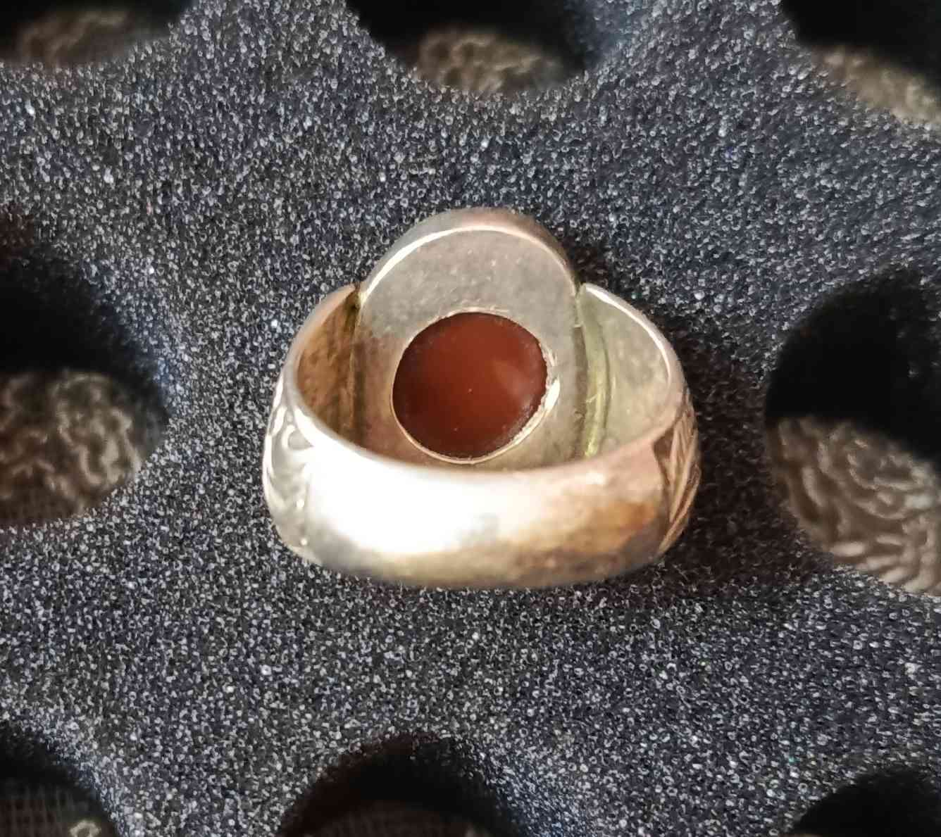 محبس عقيق كبدي قياس 23. . . . 24 السعر 75 الف قفل الاتصال***********
