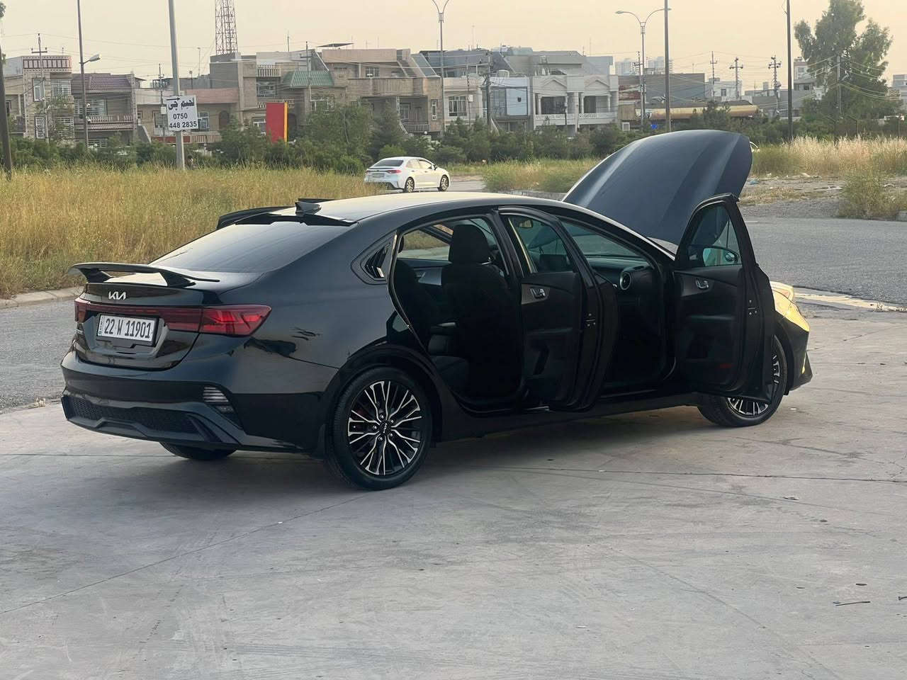 كيا فورتي2022
ماشيه96000كيلو متر
السياره حادثها بس بنيد ومرفق بل صور

متواجد فقط واتساب/*********** أربيل, العراق
