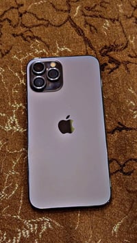 ايفون 12 برو ماكس  دبل سيم   ذاكره 256 جهاز جديد لوك شخط مابي  جهاز وت...