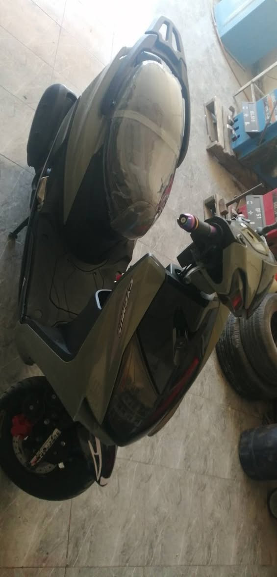 السلام عليكم دراجه سكنس صيني محرك ياباني موديل ٢٠٢٢ دراجه كامله تجفيت جديد السعر ٤٠٠ وبيه مجال الاستفسار ***********
