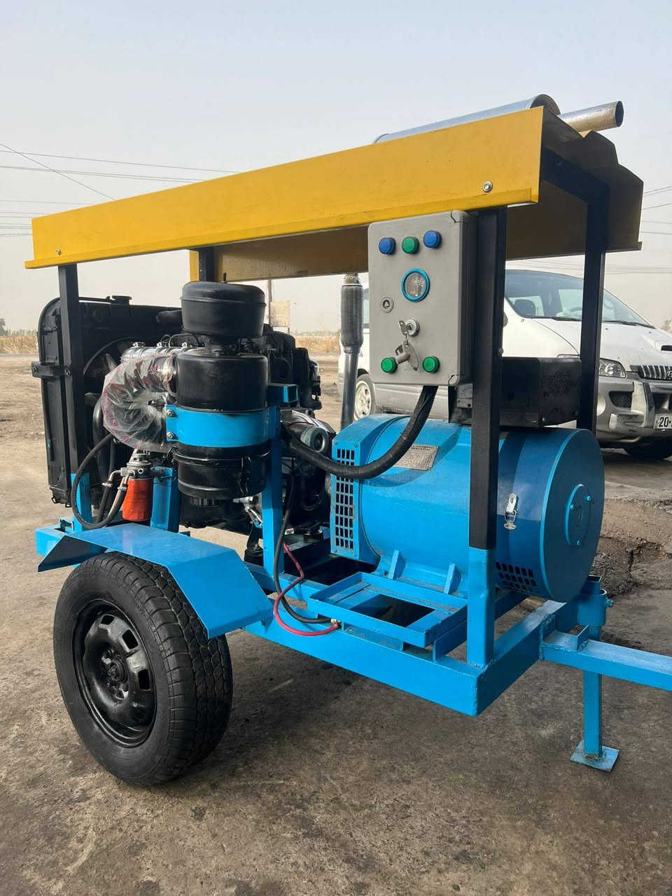 سلام عليكم
مولد كيه 2701 لا صرف وله بخار
راس تواليد 30كيفي ثري فيز
سعر 16 ورقه
***********
***********
مكان بغداد
