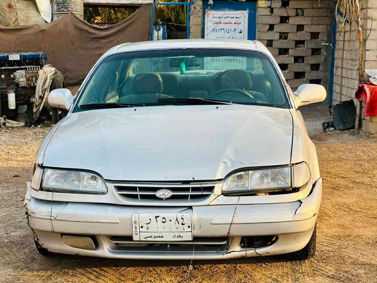 السلام عليكم هونداي سوناتا موديل 94 رقم بغداد الماني السنويه صاقطه 2020 السياره تجي وتشوفها بعينك وتكلبها وترايك موجود السياره سعرها 28 ورقه وبيها مجال الاتصال ***********_ مكان ذي قار _ سوق الشيوخ _ العكيكه
