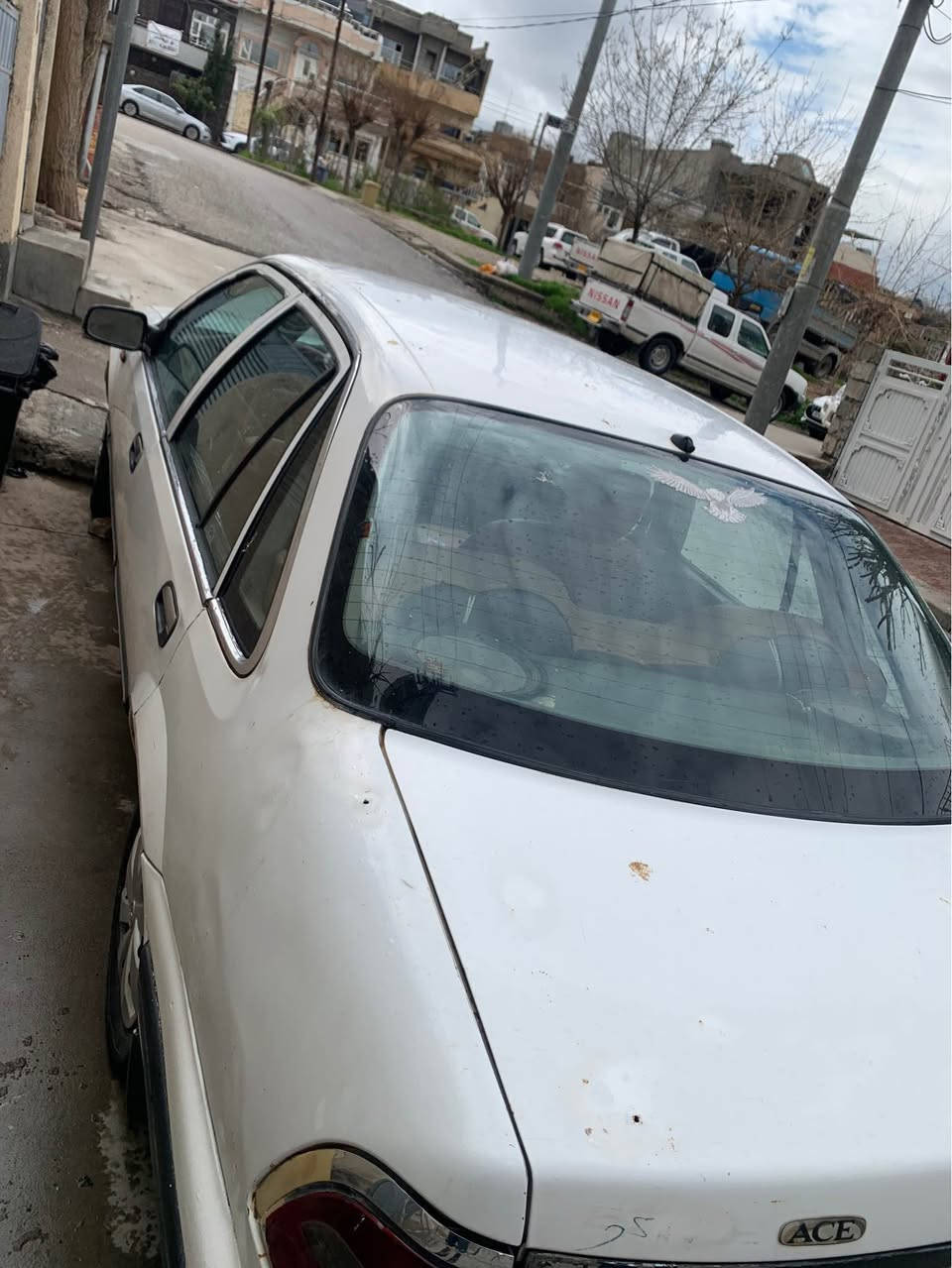 سلاوي خواتان ليبيت 
دايو برينس 
موديل ١٩٩٤ 
ارمي بلاستيكي سليماني 
سةيارةكة كشت كياني ايش اكات 
كيرومةكينةي مةزبوت 
ماشاءالله ليبيت لةبةقوةتي 
نرخي 18كةلاو معامةلةيةكي برايانة 
بةس فروشتنة  
ادميني 🩷 السليمانية, العراق


**إذا كنت صاحب هذا الإعلان وتريد حذفه لأي سبب، رجاءا أرسل رسالة إلى الدعم الفني**