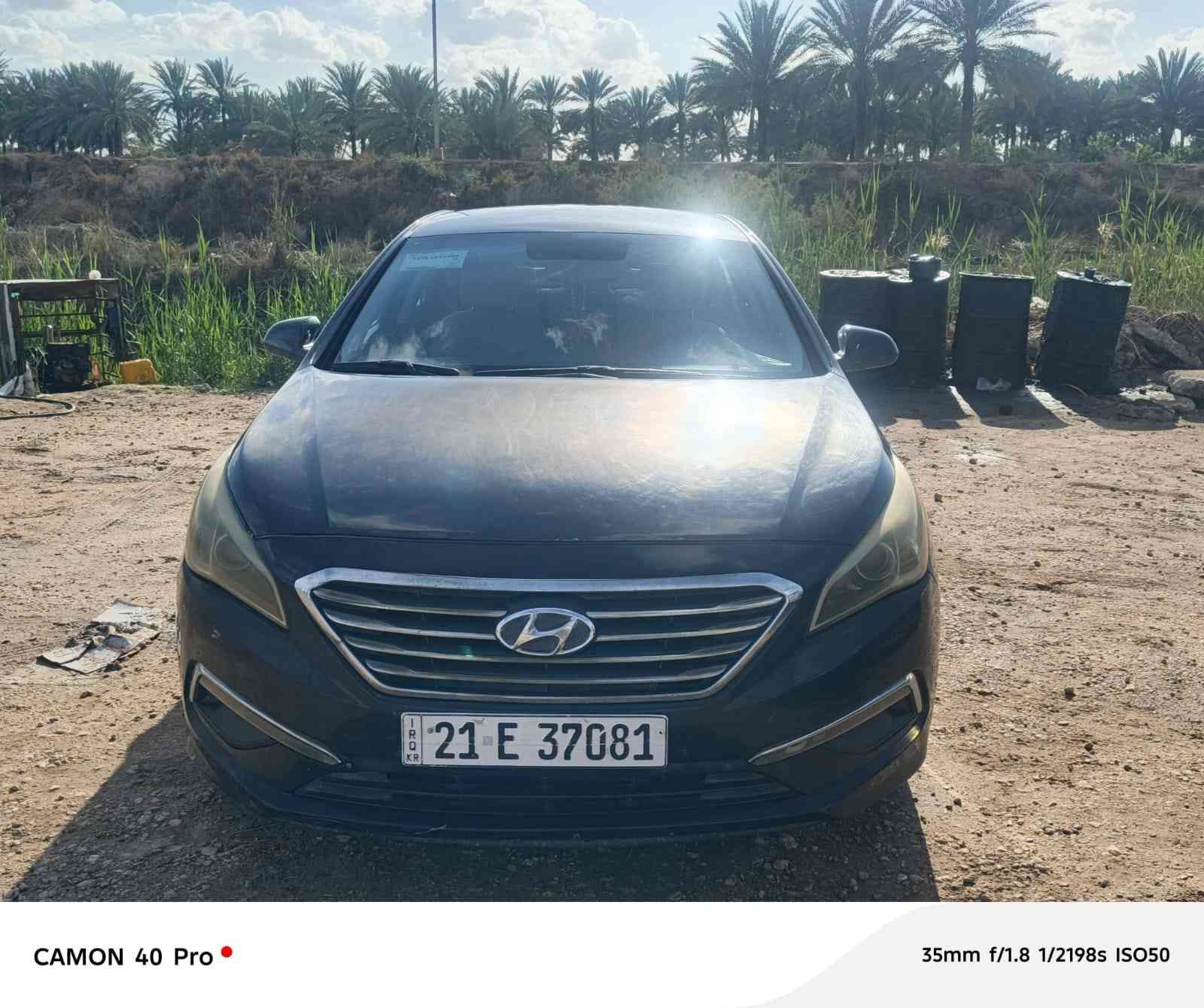 سلام عليكم اخوان سوناتا موديل 2016 رقم سليمانية دولي للبيع وارد أمريكي بيه قطعتين جاملغ وبنيد السعر 125 ورقه مكان السيارة بابل الكفل حيدر مالك  *********** بغداد, العراق
