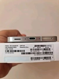 سامسونك A56 5G لون اخضر فاتح جهاز كامل أخو جديد مستعمل 15 يوم ذاكرة 25...