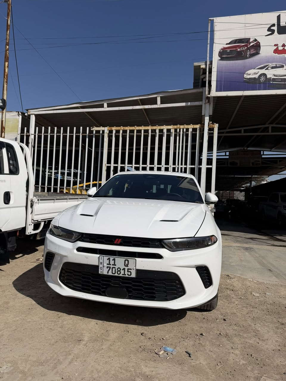 هورنت 2024 ابيض بغداد ب اسمنا 
هايبرد بلك ان بانزين 
حادثها جاملغ وبنيد 
180$ وبيها مجال 
***********
