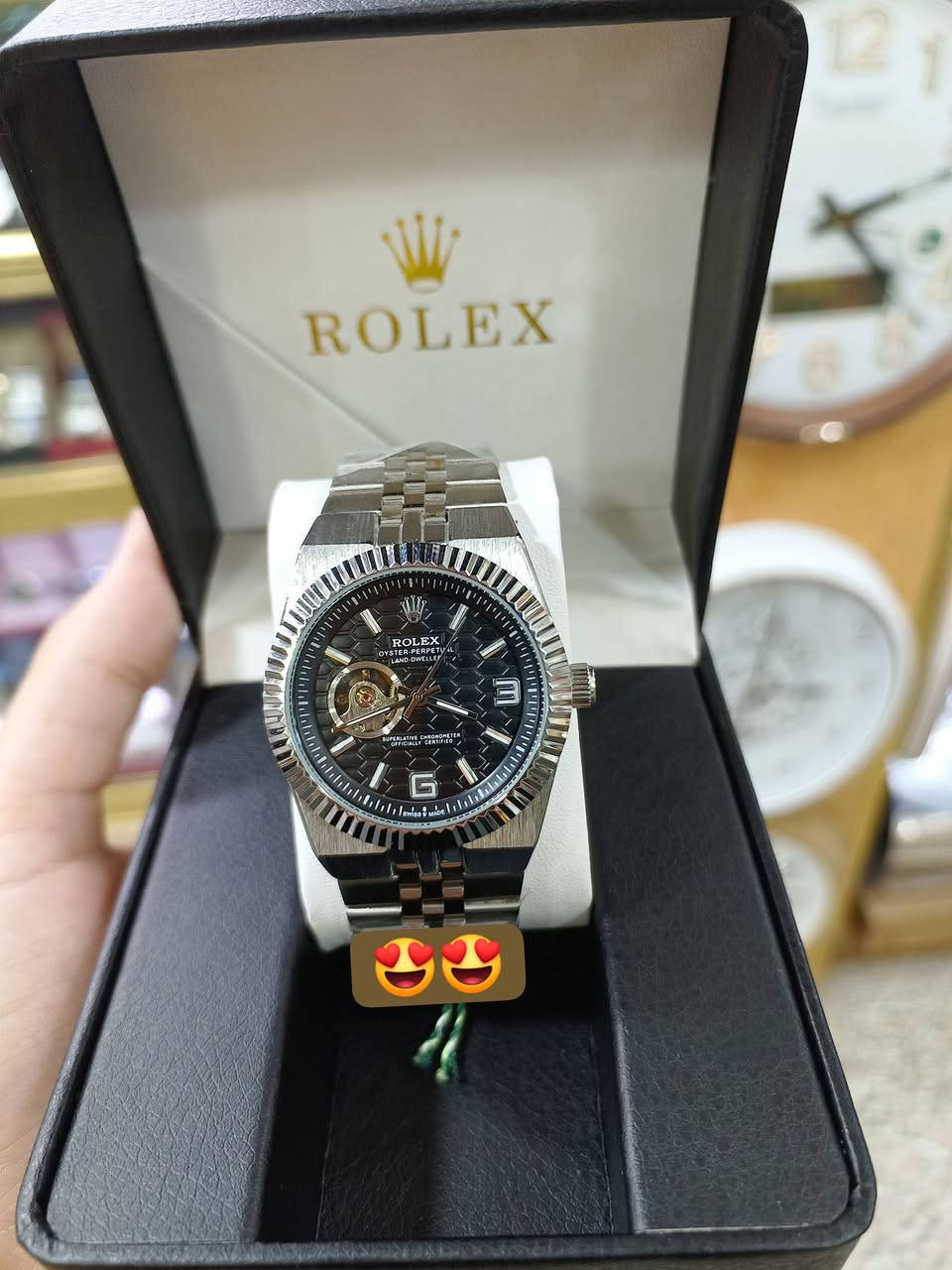 بمناسبة شهر رمضان الكريم عروض نار 💕💕💕
ساعات رجاليه متنوعة  😍💕💕💕
🌺الوكيل المعتمد لشركه🌹
🌺🌺 SANTA.BARBARA.POLO🌺🌺
🌷في محافظه القادسيه🌷
🌹وتربروف مقاومه للماء🌹
💐سير ستل ستيل الأصلي 💐
😘طلاءثابت 100٪  😘
🤩الجامه زفير ضدالخدش والصدء🤩
تصلك الساعه مع كافه الملحقات الاصليه 
🤗ضمان 2سنه  حقيقي من تاريخ الشراء
مستعدون لعمل الطلبيه حسب الطلب
  🌷توجد موديلات وتصاميم حديثه🌷
 🌺زورونا ستجدون كل ماهو جديد🌺
لمعرفه الأسعار 
 الاتصال على الرقم فايبر واتس اب...
*********** سيد عمار
 *********** محمد مهدي 
يوجد توصيل  جميع محافظات العراق(5000) 
           مجمع عالم الساعات 
       الديوانيه السوق الكبير 
      محمدعبدالرزاق الخضري
