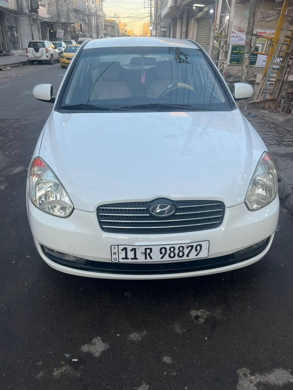 السلام عليكم
اكسنت خليجي موديل 11سياره جديده مكينه1600 مكينه بيه خيط تبخير سياره مكفوله كفاله عامه من ضربه وصبغ وبارد 
 ماعدا على كد شبر تخم تاير جديده سبير بلادي رقم جديد باسمي سنويه جديده سياره كلهه جديده مكان بغداد رقم صاحب سياره ***********
