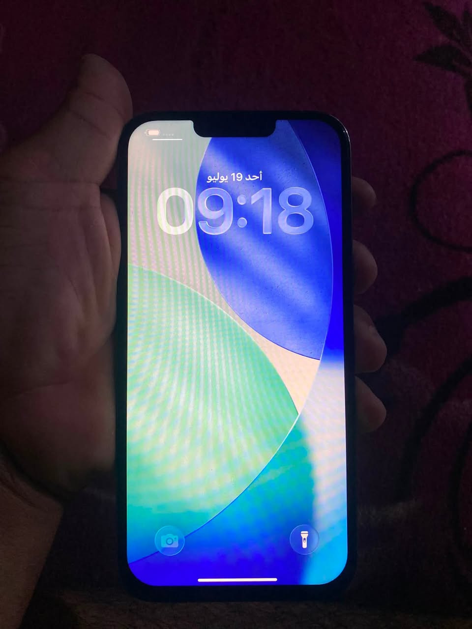 ‏سلام عليكم iPhone 13 Pro ماكس الجهاز فرمتة وبعد ما يقوم اكنك***********
