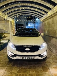 كيا سبورتج  للبيع خليجي موديل 14 في اي بي فقط بيها دعاميه صبغ وشبر بار...