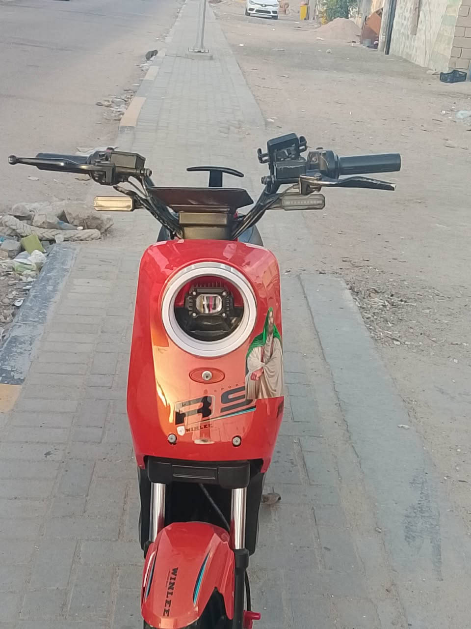 السلام عليكم
دراجه R9. ولي موديل 2025
بطاريات 32A  عدد خمسة بيها اثنين منتفخات
ملف 1800حقيقي
زوج تايرات 
الضرار
 فقط المدكر الخلفي مكسور 

سعر 325وبيه مجال للشراي

للتواصل رقم الهاتف ***********
العنوان البصرة القبله
