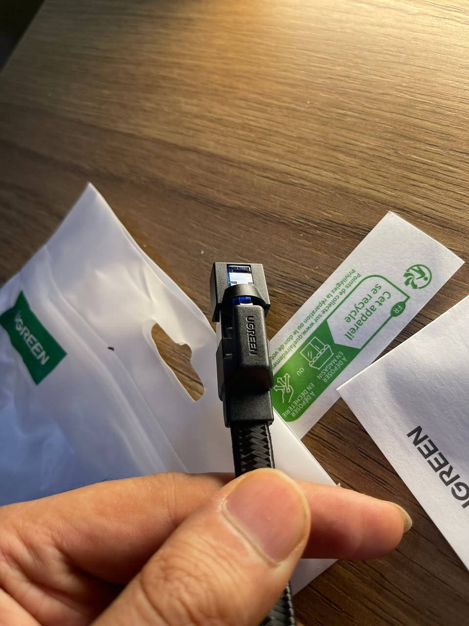 كيبل Lan انترنت نوع ugreen نص متر سرعة 10Gb كتان متوفر كميه
سعر القطعه 5


**إذا كنت صاحب هذا الإعلان وتريد حذفه لأي سبب، رجاءا أرسل رسالة إلى الدعم الفني**