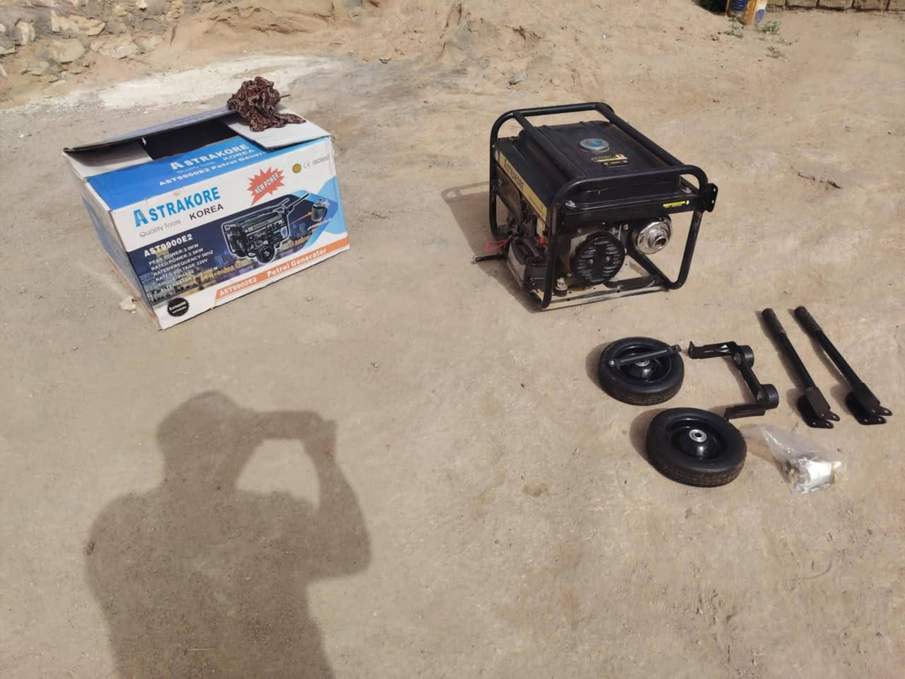 يا الله،، مولد مستعمل قليل اخو الجديد 3k
ملف نحاس 11سم النوع الكبير مع كافة ملحقاته تشغيل عن بعد، بصمه، وسلف، وحبل العنوان  الوركاء 
السعر 150


**إذا كنت صاحب هذا الإعلان وتريد حذفه لأي سبب، رجاءا أرسل رسالة إلى الدعم الفني**