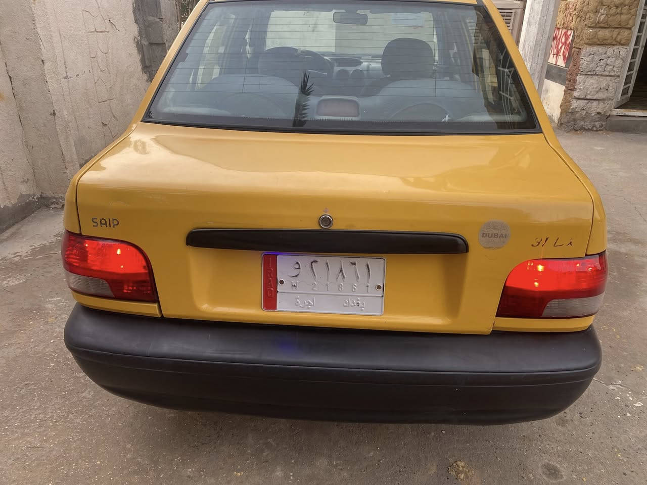 السلام عليكم سايبا مديل 2015مصفره هيئه وغرامات مكينه وكير جدد حداديه جديده تخم تاير جديد شواصي معمره مكاني كربلاء الحر السعر 27 هاذه رقمي ***********
