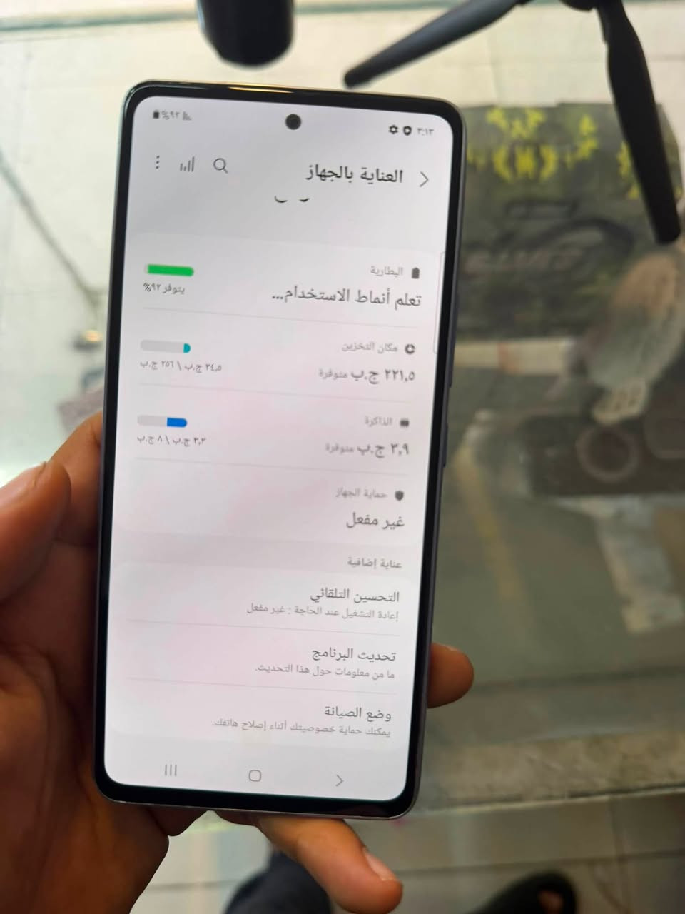 سلام عليكم متوفر سامسونج A53    نوع الإصدار 5G
ذاكره 256
استخدام شهرين نظافه 90%
مع كفر ولاصق وشاحنه
الاستفسار ***********
بيع مستعجل والله
