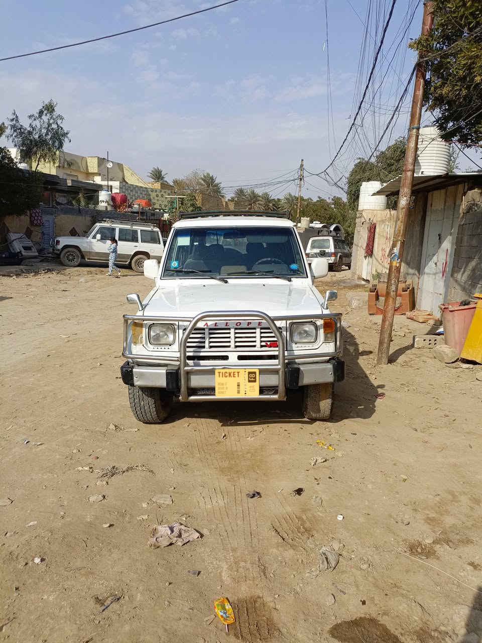 سلام عليكم كالوبر جديده خير من الله
هزه جديده 26
رقم بغداد 
حداديه جديده امامي خلفي 
تخم تاير جديد 
سياره مكفوله من صبغ  من ضربه 
كهربايات كله شغاله 
مكينه بانزين خير من الله 

***********
#ملاحضه 
ع فيس ما تواجد 
فقط نتصال 
العنوان الحمزه الغربي 
سعر 55بيه مجال
