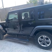 جيب رانكلر 2018 حادثها خشم الجاملغ الخلفي   سيارة شبه الكلين مواصفات ج...