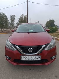 نيسان سنترا موديل 2017 السياره مكفوله بس بنيد مصبوغ  بصمه تشغيل + أربع...