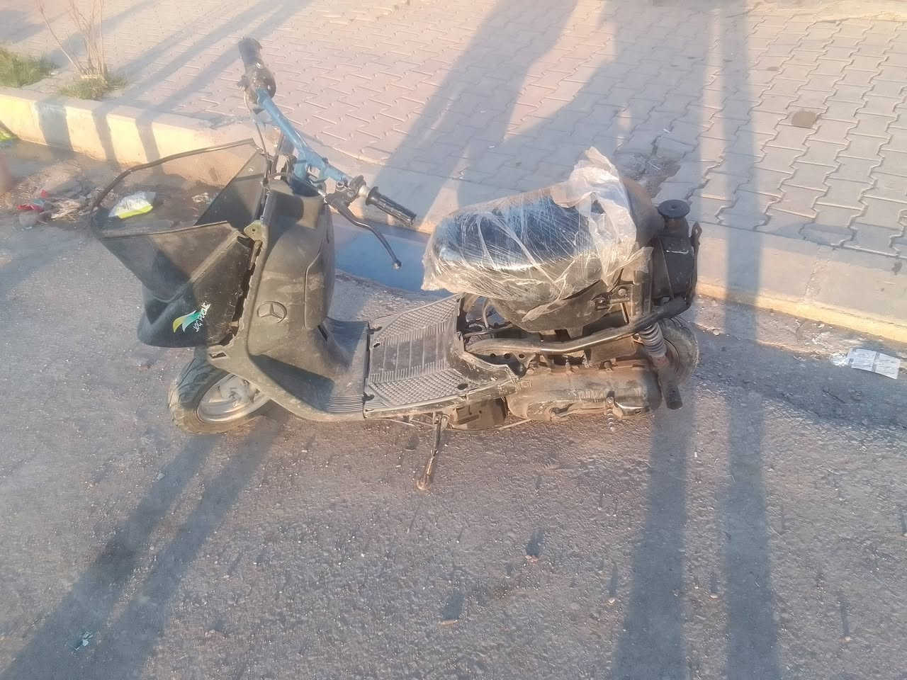 للبيع دراجه ياماها للبيع السعر 100
حي العسكري 
***********
