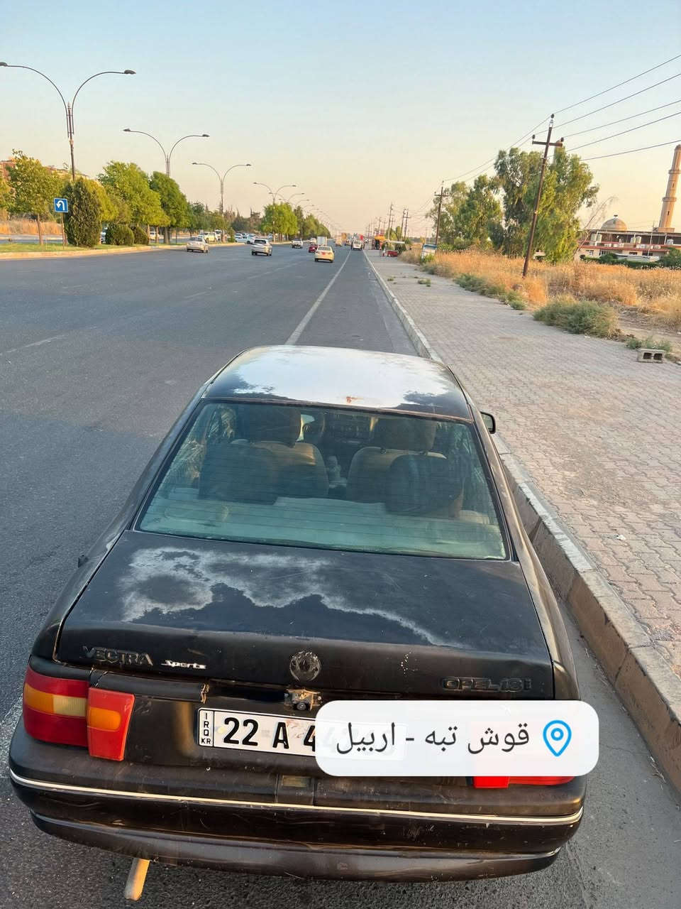 اوبل فيكترا موديل 1993
محرك 18 رقم اربيل الجديد سنويه 29 

كابون بانزين به بدايه صرفيه دوشمه جديده 

وشرط التحويل الغرمات السعر 35 وبه مجال الطيبين
***********
