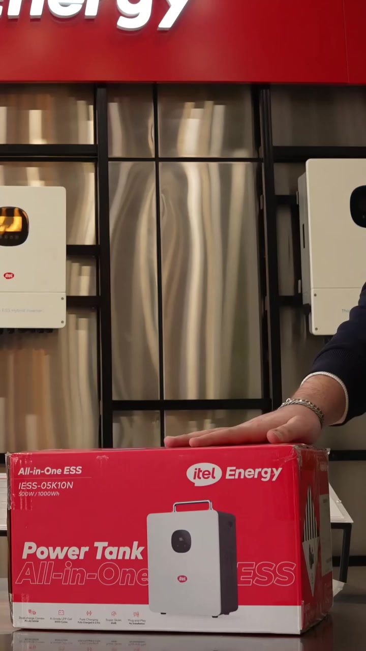 🔌 طاقة احتياطية عملية وقت انقطاع الكهرباء

محطة الطاقة الشمسية itel IESS-05K10N

⚡ 500 واط

🔋 بطارية ليثيوم 1000Wh

صغيرة بالحجم، قوية بالأداء

حل عملي وآمن للاستخدام اليومي

📍 متوفرة الآن لدى ZMC Solar Energy

للاستفسار و الحجز ***********
