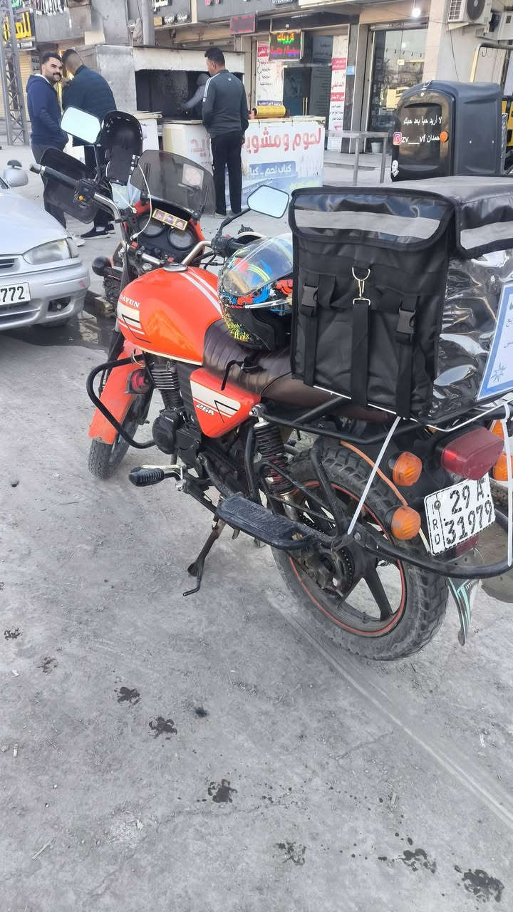 دراجه دايون 22مرقمه واسط مشروع وطني احولك بل رستميه سعر مليون وثمانمائة 1800.000خابر عل رقم ***********بيهه مجال  بسيط
