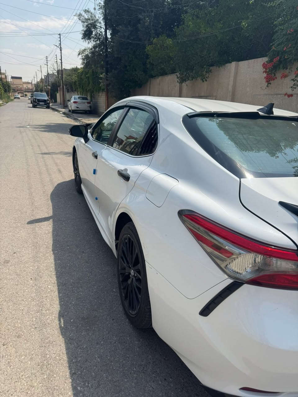 كامري se موديل 2018 للبيع فقط
ضرر جاملغ وبنيد مصلحين نفسهم بدون نقطه دواخل

سلايت 

شفتات

كشنات  كهرب 

رادار جانبي  وامامي وشاشه جبيره

فول تحكمات بل الستيرن 

مكينه 2500

4سلندر  

السياره بشرط  كير محرك  طخم تاير جديد 
للتواصل
***********
***********
